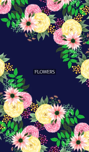 [LINE着せ替え] AHNs new FLOWERS 018の画像1