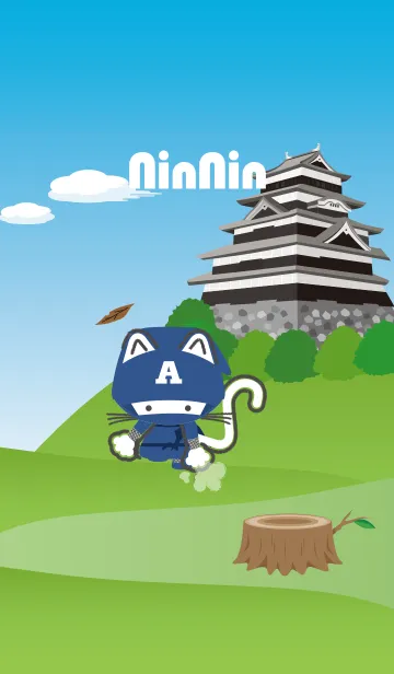 [LINE着せ替え] 猫！ Y！ 忍者 NinNinの画像1