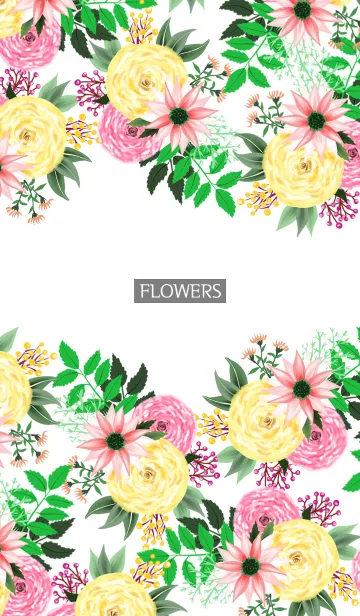 [LINE着せ替え] AHNs new FLOWERS 016の画像1