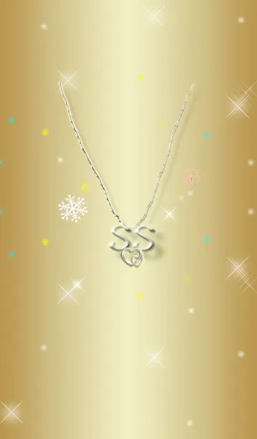 [LINE着せ替え] イニシャル S＆S(運気を上げる着せ替え2)の画像1