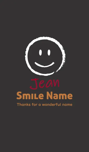 [LINE着せ替え] Smile Name Jeanの画像1