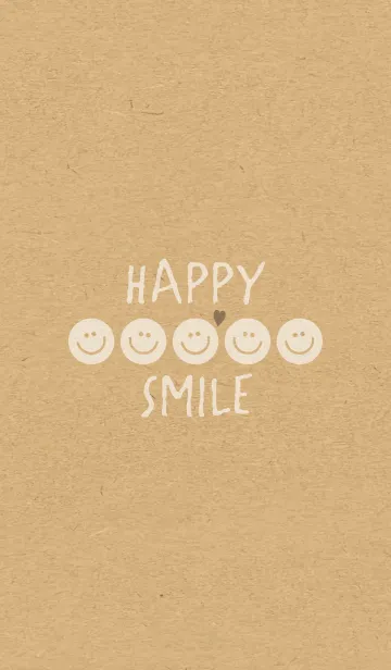 [LINE着せ替え] HAPPY SMILE 7 -HEART KRAFT-の画像1