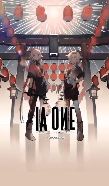 [LINE着せ替え] IA ＆ ONE "MATSURI"の画像1