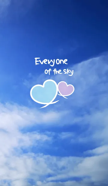[LINE着せ替え] みんなの空（Everyone of the sky）の画像1