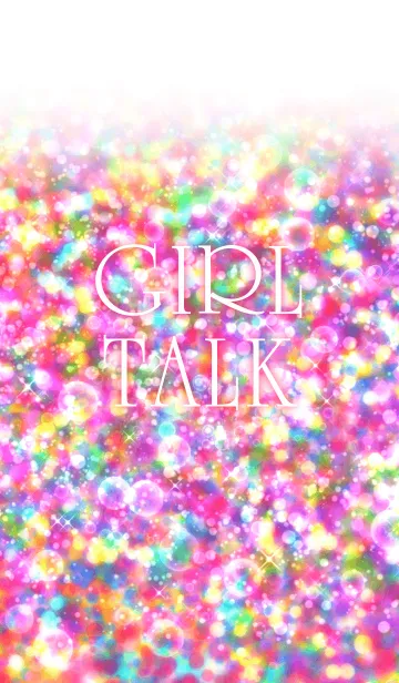 [LINE着せ替え] Shiny Girl Talkの画像1