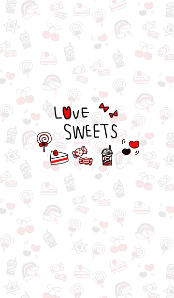 [LINE着せ替え] LOVE SWEETS THEMEの画像1