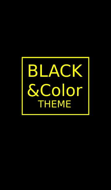 [LINE着せ替え] ブラック＆カラー 4の画像1