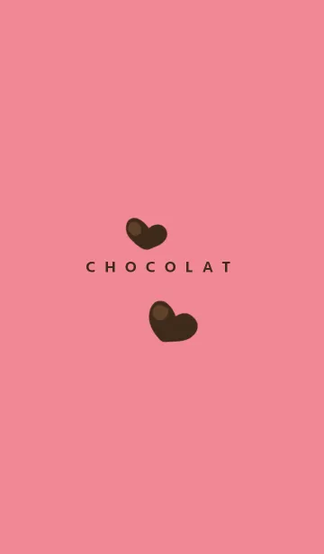 [LINE着せ替え] チョコレート・ハートの画像1