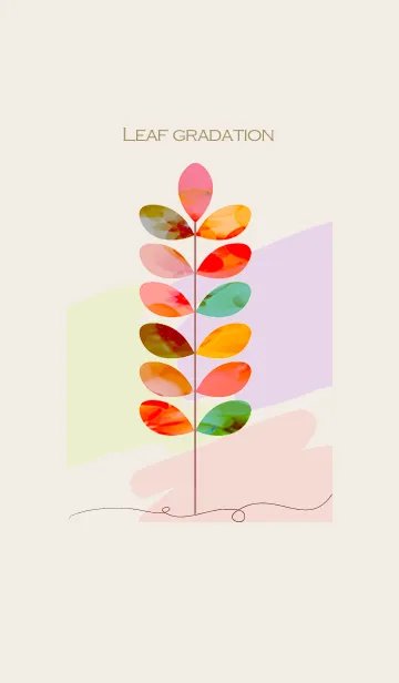 Leaf gradationの着せ替えメイン画像