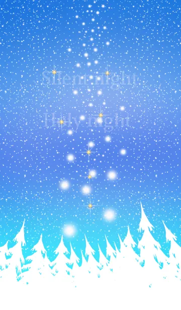 [LINE着せ替え] White snow*4の画像1