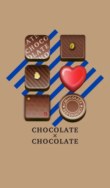 [LINE着せ替え] CHOCOLATE x CHOCOLATE ～バレンタイン～の画像1