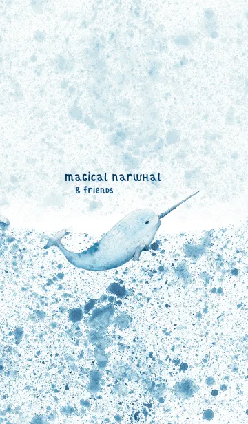 [LINE着せ替え] Magical Narwhal ＆ friends 2.0の画像1