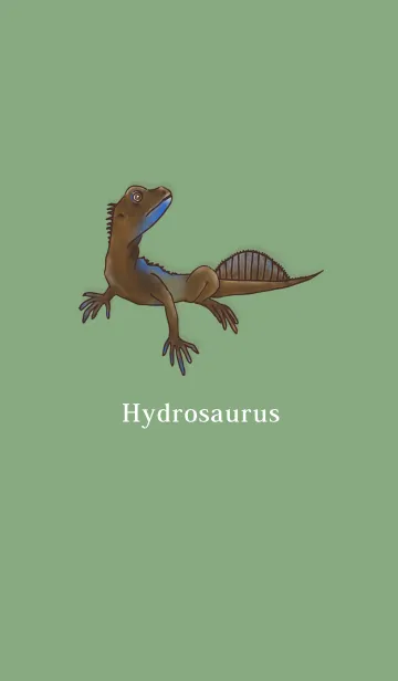 [LINE着せ替え] ホカケトカゲ—Hydrosaurusの画像1