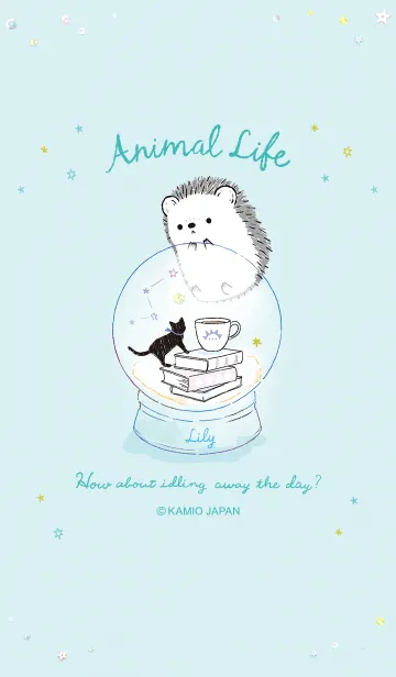 [LINE着せ替え] Animal Life ～スノードーム～の画像1