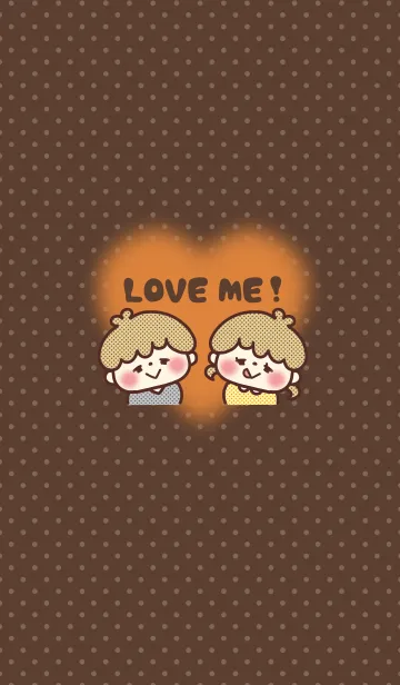 [LINE着せ替え] ふんわり♡バレンタインチョコレート 5の画像1