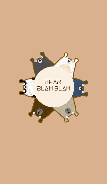 [LINE着せ替え] Bear Blah Blahの画像1