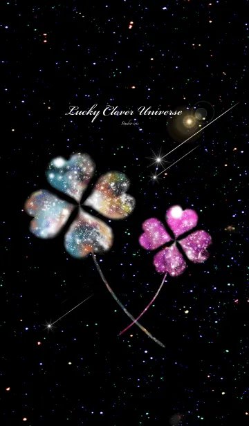 [LINE着せ替え] 運気上昇の着替えLucky Clover universeの画像1