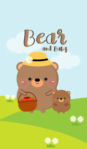 [LINE着せ替え] Bear and Baby Theme (jp)の画像1