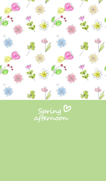 [LINE着せ替え] artwork_Spring afternoon2の画像1