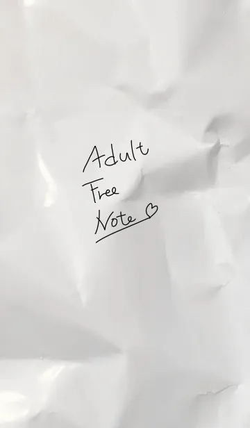 [LINE着せ替え] Adult free noteの画像1