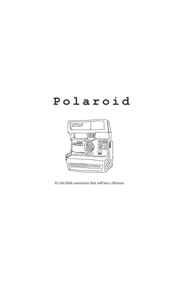 [LINE着せ替え] Polaroidの画像1
