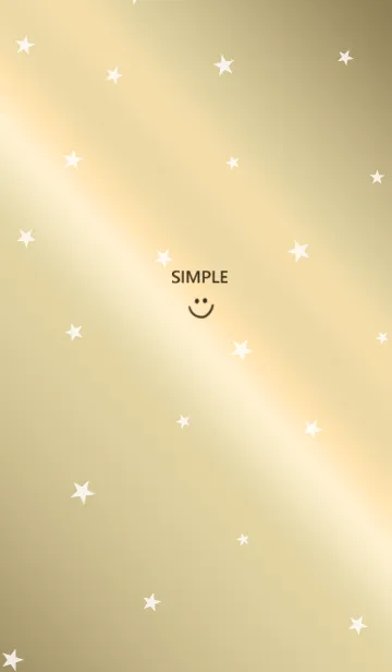 [LINE着せ替え] 金と星。の画像1