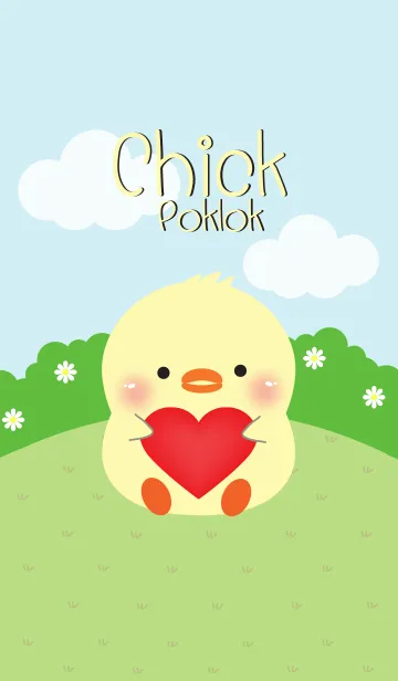 [LINE着せ替え] Poklok Chick Theme (jp)の画像1