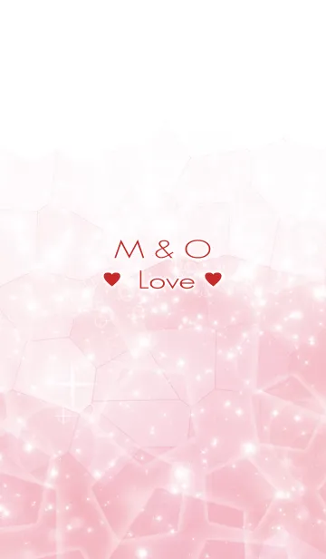 [LINE着せ替え] M ＆ O Love☆Initial☆Themeの画像1