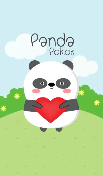 [LINE着せ替え] poklok panda Theme (jp)の画像1
