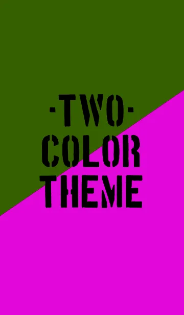 [LINE着せ替え] ツーカラー 9の画像1