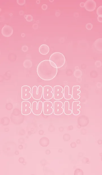 [LINE着せ替え] Bubble-Bubbleの画像1
