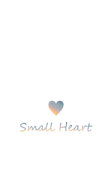 [LINE着せ替え] Small Heart *Sunset Sky*の画像1