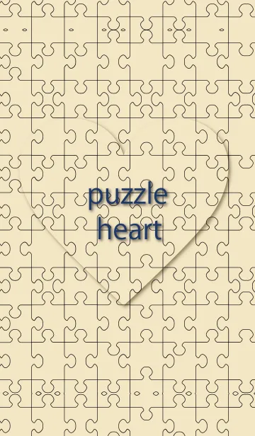 [LINE着せ替え] puzzle heart.の画像1