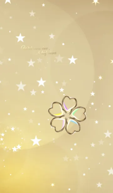 [LINE着せ替え] 全運気アップ❤️5つ葉クローバー Ver.4の画像1