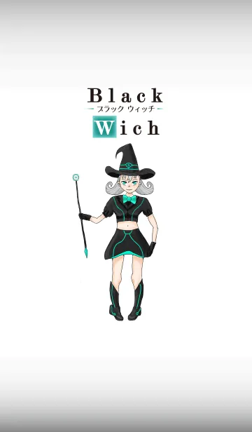 [LINE着せ替え] Blackwich ブラックウィッチの画像1