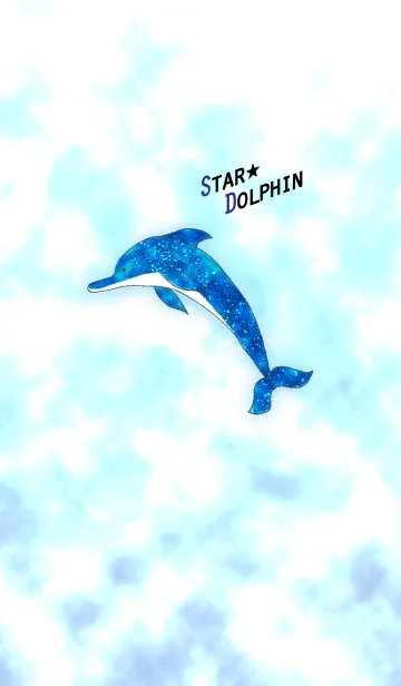[LINE着せ替え] Star★dolphin 星のイルカの画像1