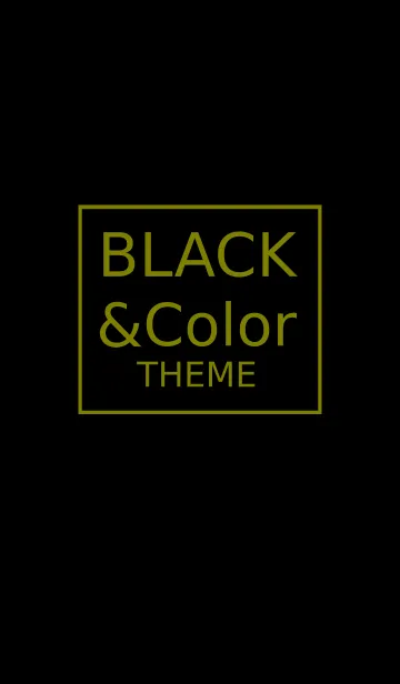 [LINE着せ替え] ブラック＆カラー 8の画像1