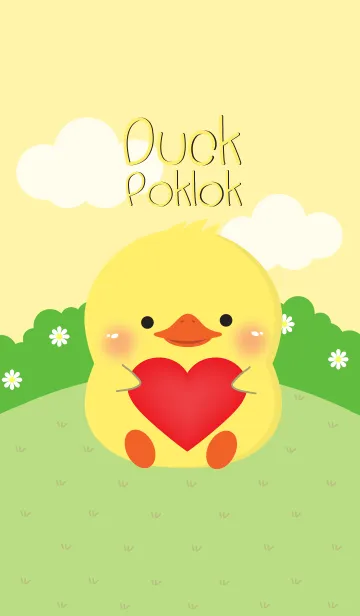 [LINE着せ替え] Poklok Duck Theme (jp)の画像1