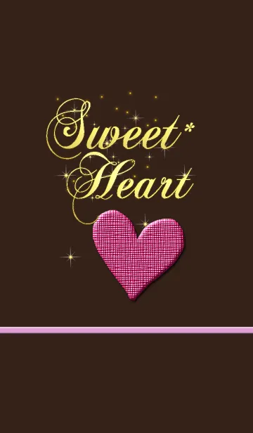 [LINE着せ替え] Sweet*Love heart17-1*の画像1