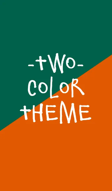 [LINE着せ替え] ツーカラー 2の画像1