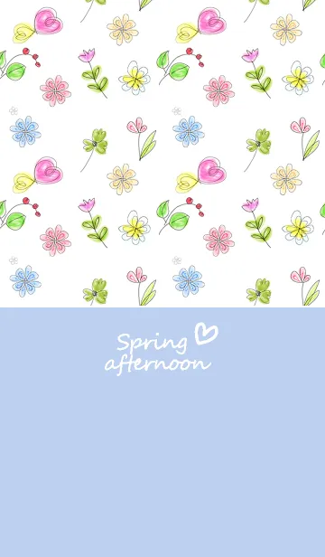 [LINE着せ替え] artwork_Spring afternoonの画像1