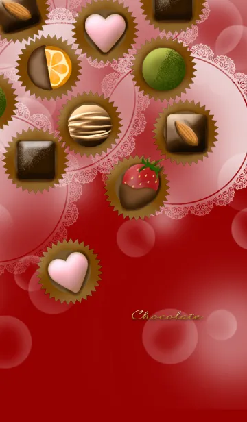 [LINE着せ替え] チョコレートⅢバレンタインの画像1