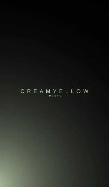 [LINE着せ替え] CREAM YELLOW LIGHT -MEKYM-の画像1