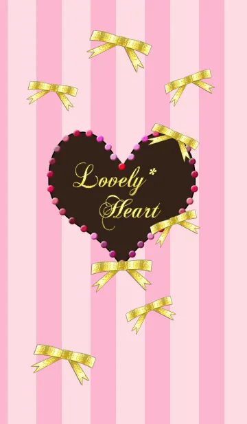 [LINE着せ替え] Sweet*Love heart18-1*の画像1