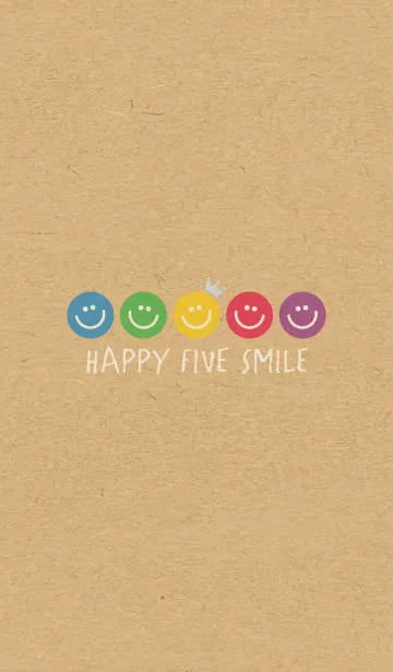 HAPPY FIVE SMILE -CROWN KRAFT 8-の着せ替えメイン画像