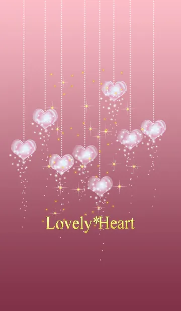 [LINE着せ替え] Sweet*Love heart20-1*の画像1