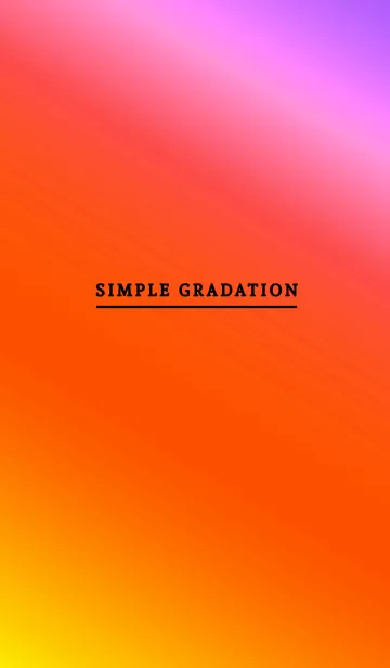 [LINE着せ替え] シンプル グラデーション 8の画像1