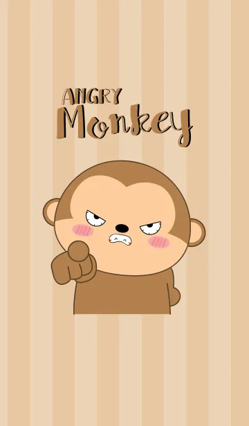 [LINE着せ替え] Angry Monkey Icon (jp)の画像1