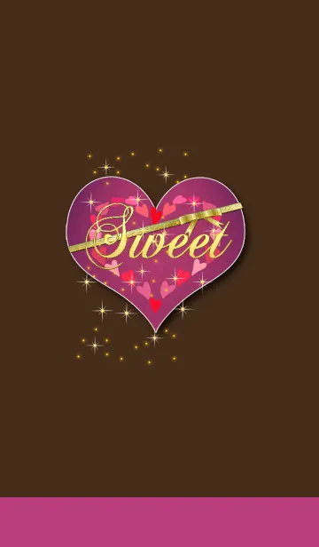 [LINE着せ替え] Sweet*Love heart22-1*の画像1