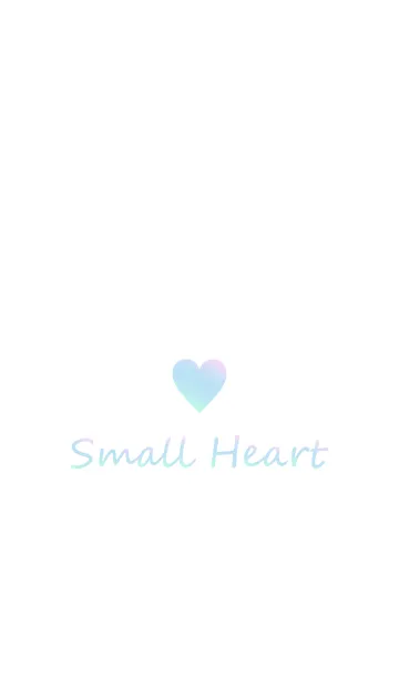 [LINE着せ替え] Small Heart *Green Blue Pink*の画像1